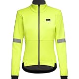 GOREWEAR Tempest WINDSTOPPER® Giacca Donna, Neon Yellow, 42