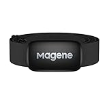 Magene H64 Cardiofrequenzimetro Nuova Versione, Fascia Toracica con sensore di frequenza cardiaca, Protocollo Ant+/Bluetooth, Compatibile con App iOS/Android