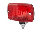 HELLA 2NE 002 985-001 Retronebbia, Alogeno, 12V, Montaggio, esterno, colore diffusore luce rosso, Spina Spina piatta, Sx/posteriore/Dx