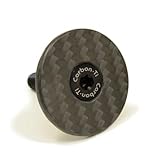 Carbon-Ti X-cap Tappo Sterzo - Nero Opaco