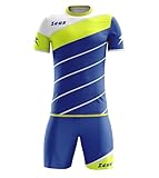 ZEUS KIT LYBRA UOMO ELECTRIC ROYAL - GIALLO FLUO - BIANCO 2XL