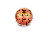 Mondo Toys - Palla da Calcio SUPER SANTOS MINI PVC per bambina/bambino - Colore arancione - 05226