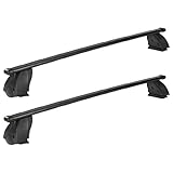 AMR Barre Portatutto Portapacchi Da Tetto K39 Specifiche Per Fiat Punto 1a Serie 3 Porte Dal 1993 Al 1999 Tetto Liscio Complete Di Kit Di Fissaggio