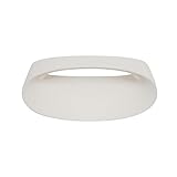 Fontana Arte lampada parete BONNET Led bianco