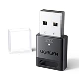 UGREEN Bluetooth USB 6.0 Adattatore per PC Dongle Chiavetta per Windows 11 10 8.1 Compatibile con Controller di PS5 PS4 Telefono Cuffie Auricolare Tastiera Mouse