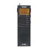 Tecsun Ricevitore portatile PLL/DSP con SSB TECSUN PL-368 (nero)