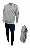 Lotto TUTA UOMO IN FELPA GARZATA, VARI MODELLI ANCHE RAGAZZO, TUTA SPORTIVA UOMO, TUTA UOMO COTONE FELPATO (Grigio 2006, XL)