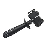 Arotzelox Commodo illuminazione e indicatori di direzione per VIVARO SPACE LAGUNA TRAFIC 4410524 Fari Segnale di Girata Interruttore Pulsante Nero