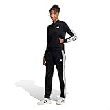 adidas Donna ESSENTIALS 3-STRIPES TRACKSUIT, Black, XXL