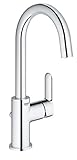 Grohe 23760000 BauEdge Miscelatore Monocomando per Lavabo, Cromo, Taglia L