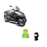 COMPATIBILE CON PIAGGIO MP3 300 YOURBAN I.E. per anno 2013 13 COPRIGAMBE R085-X TERMOSCUDO TUCANO URBANO COPERTA TERMICA IMPERMEABILE INTERNO IN ECO PELLICCIA SPECIFICO PER SCOOTER