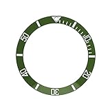 CHICIRIS Anello della Lunetta dell'orologio in Plastica, 4 Colori, per Sostituzione dell'Orologio (Green)