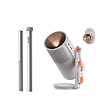 XGIMI MoGo 4 2025 NUOVO Proiettore Portatile con Base PowerBase, 5 Ore di Autonomia, Google TV con Netflix con Licenza, Supporto Regolabile a 360°, 450 Lumen ISO, 2 x 6W Harman Kardon