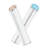 TIUUBT Massaggiatore Viso Elettrico con Funzione Raffreddamento, Radiofrequenza e EMS, Dispositivo di Bellezza per Cura del Viso a Casa con Design Gua Sha (bianco)