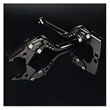 FZCSIMR Leve frizione freno moto Per Aprilia RX125 SX125 RX SX 125 2021 2022 2023 Accessori Leve Freno Frizione Regolabili Moto Frizione freno moto(Nero)