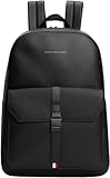 Tommy Hilfiger Uomo Zaino Foundation Medio, Nero (Black), Taglia Unica
