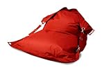 Fatboy Buggle up Outdoor Poltrona a Sacco Per due persone -Pouf classico per esterni - 180 x 140 cm - fabric idrorepellente - rosso