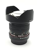 Samyang SY14M-C - Obiettivo ultra grandangolare fisso 14 mm F2.8 per Canon, nero