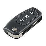 1 Pz. Custodia Per Chiave Auto Con Guscio Pieghevole A 3 Pulsanti Per Ford Per Mondeo MK4 2007 2008 2009 2010 2011 Per Galaxy 2006 2007 2008 2009 2010