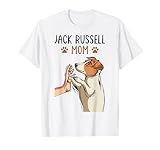Jack Russell Terrier Mamma Simpatico Cane Mamma Donne Divertenti Maglietta