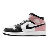 NIKE Scarpe Air Jordan 1 Mid (GS) Taglia 36 Codice DQ8423-100 Bianco