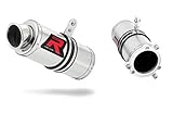 CBR 954 RR Fireblade Marmitta racing GP I Bolt-on Dominator Exhaust Terminale di Scarico Silenziatore 2002 2003