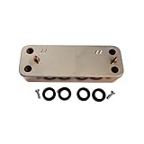 Scambiatore di calore & O'Rings per Baxi Duotec 24HE 28HE 33HE 40HE & A DHW