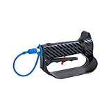 PATERLINI Impugnatura per Asta Abbacchiatore ad Aria Compressa Riduce la Vibrazione - Impugnatura Ergonomica per Scuotitore Olive Pneumatico - Made in Italy - IMPUGNATURA LARGA con raccordo Dritto "D"