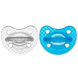 Chicco PhysioForma Gommotto Luxe Fluo, Ciuccio in Silicone 16-36 M, Set di Gommotti Morbidi e Delicati, Supportano la Respirazione Fisiologica e Favoriscono il Corretto Sviluppo della Bocca, 2 Pezzi