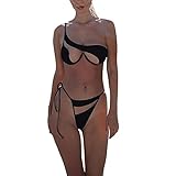 Donna Costume Da Bagno Mare Spiaggia Estate Curvy Beachwear Due Pezzi Brasiliana Vita Alta Swimwear Bikini Sets Elastico Taglie Forti Regolabile Costumi Da Bagno Surf Classico Hot Costume Piscina
