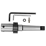 Albero per Fresa Anulare con Cono Morse 3 (MT3) a Gambo Weldon 3/4" con Raffreddamento per Trapano Magnetico, Tornio Verticale e Foratura