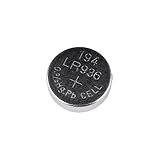 Batteria a bottone 1,5 V AG9 LR936, confezione da 4 pezzi, ideale per dispositivi elettronici, orologi e piccoli giocattoli.