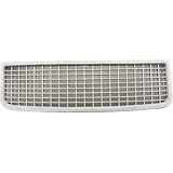 G.L.D. Forniture Mascherina per calandra trattore adattabile Fiat serie Oro Cod. 5011646 misura 44x13 cm completa di viti, rondelle e dadi