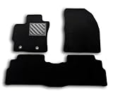 Tappetini per Toyota Verso dal 2013-2018, su misura, battitacco in gomma rinforzato e bottoni di fissaggio