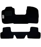 Auto Accessori Lupex | Set 2 Pezzi Tappetini Auto Compatibili con Multipla Seconda serie (2004-2012) | Tappeti Sagomati in Moquette con Ricamo Lato Guida | Fondo Antiscivolo | Anteriori e Posteriori