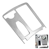 QWORK® Cornice Assetto Portabicchieri della Console Centrale, Compatibile con Mercedes Benz Classe C W204 e Classe E W212