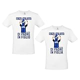 Maglia Atalanta Dea di Padre in Figlio Figlia Personalizzabile Personalizzata