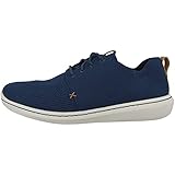 Clarks Step Urban Mix, Scarpe Da Ginnastica Basse Uomo, Blu, 43 EU
