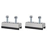 Fissaggio per Box da Tetto Kit di montaggio for barre portatutto da tetto, 2 pezzi, staffe for barre portatutto da tetto for furgoni, staffe fotovoltaiche camper, Uso adatto per Fiat Ducato dal 2006 i