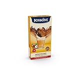 Caffè Borbone Nocciolino - Cappuccino al gusto di Nocciola - 60 capsule (6 confezioni da 10) - Compatibili con le Macchine ad uso domestico Nespresso*