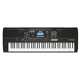Yamaha Digital Keyboard PSR-EW425 - Tastiera Digitale Versatile - Design Portatile con 76 Tasti a Tocco Sensibile, 820 Voci e Pannello di Controllo LCD - Nero