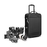 Manfrotto Advanced Trolley M III, Trolley Fotografico per Reflex/Mirrorless con Obiettivi, Bagaglio a Mano, Borsa Reflex con Attacco per Treppiede, Accessori Fotografia