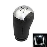Huybaa Pomello del Cambio 5 Marce, Manuale Testa Della Leva del Cambio a 5 Velocità, Pomello Leva Cambio per Focus 2005-2012 2000-2007 Mondeo MK3 2006-2010 S-MAX 2003-2008 C-MAX 2005