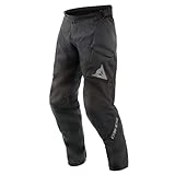 Dainese - Cherokee Tex Pants, Pantaloni Moto off-Road, Pantaloni Moto da Uomo, Protezioni su Ginocchia Removibili, Regolabili sui Fianchi, Chiusura Micrometrica, Nero, 56