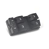 DKAEUK ADWS015 Interruttore del finestrino della porta 4F0959851G compatibile con Au.di. A6 4F2 4F5 C6 2005-2011 Q7 4LB 2007-2015