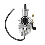 Tunejoy Carburatore PZ30 Carburatore 30 mm con Valvola Manuale per 4 Tempi 150cc 175cc 200cc 250cc 300cc Pocket Bike Motore Mini Quad ATV Dirt Pocket Pit Bike