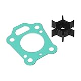 ECSiNG Girante Per Pompa Dell'acqua Con Guarnizione 47-161543 27-16159 Compatibile Con Fuoribordo Mercury Mariner 4 5 6 HP 4 Tempi