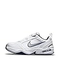 NIKE Air Monarch IV, Sneaker Uomo, White/Metallic Silver-Midnight Navy, 40 EU