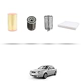 Kit tagliando 4 filtri compatibile con Lancia Lybra 1.9 JTD 81kw dal 2000