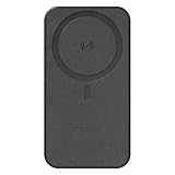 ZAGG - Supporto per mophie Snap+, Batteria Wireless Magnetica e Portatile, Compatibile con MagSafe, Batteria Interna da 10.000 mAh, Nero